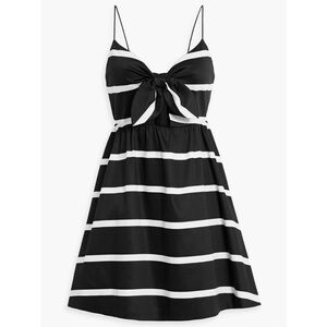NWT ALICE + OLIVIA  Melvina Striped Mini Dress